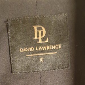 David Lawrence Gray Cape Jacket Front 
